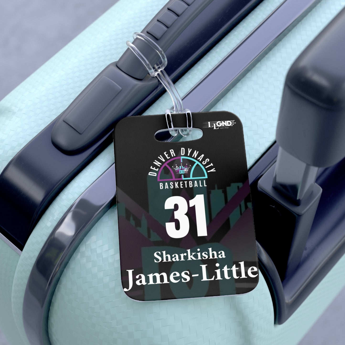DYNASTY TEAM BAG TAG (JAMES-LITTLE)