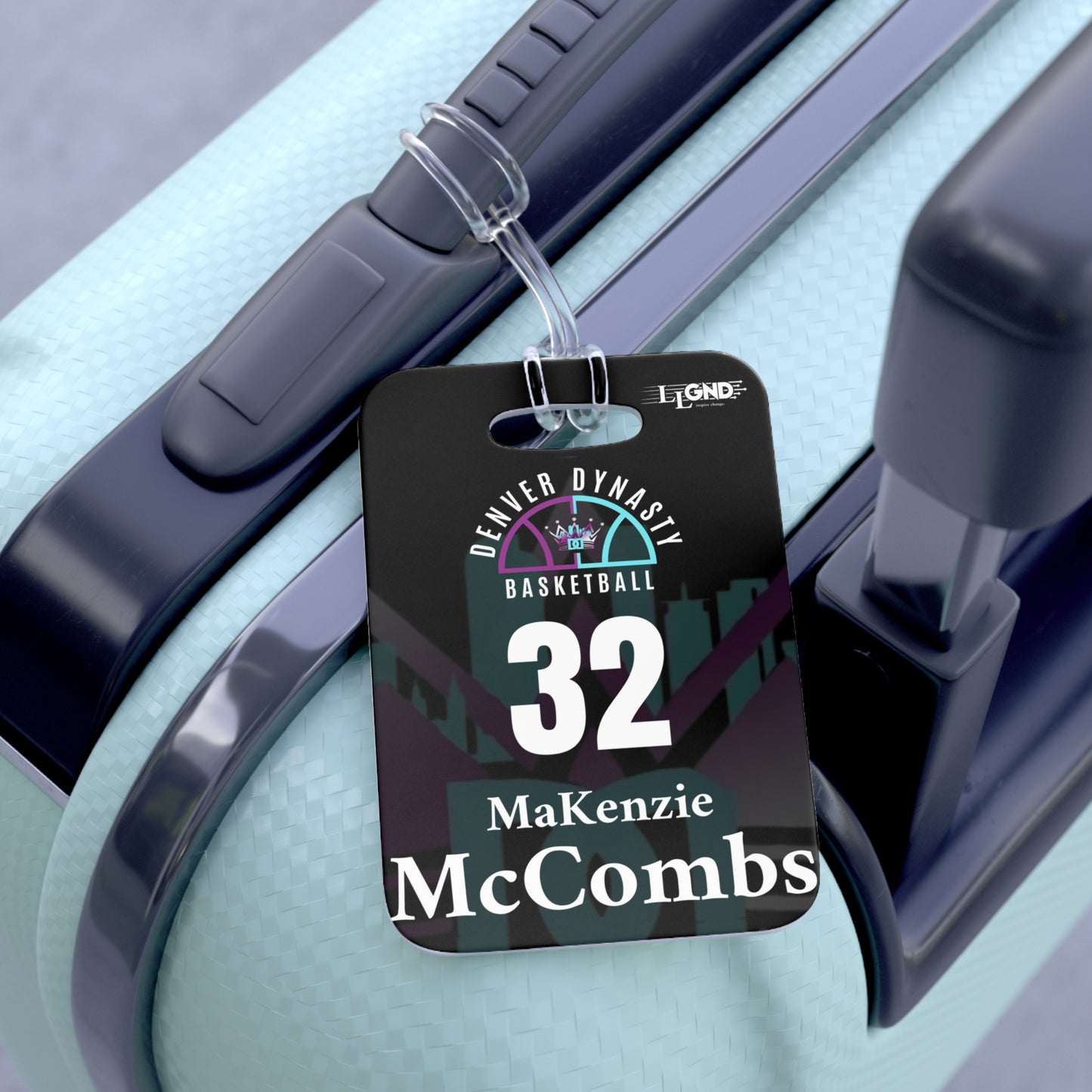 DYNASTY TEAM BAG TAG (MCCOMBS)