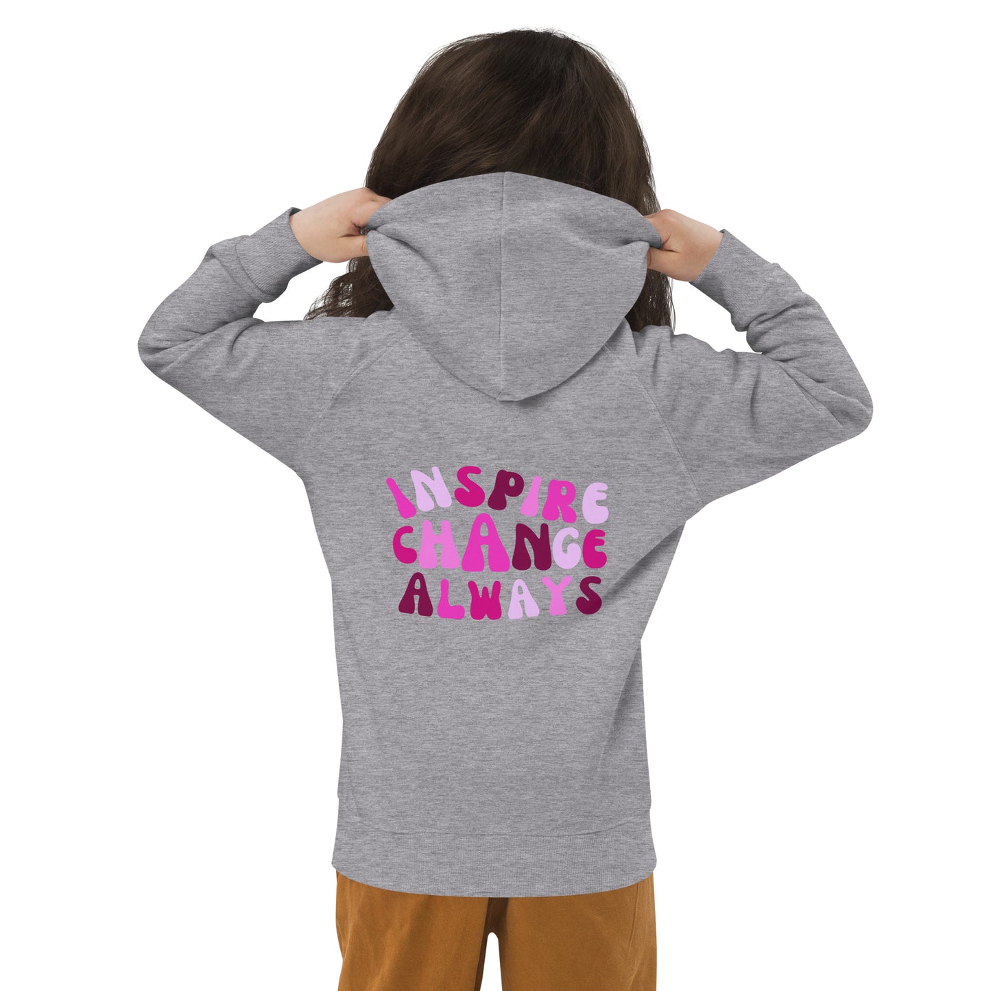 KIDS' INSPIRE HOODIE (ROSE)