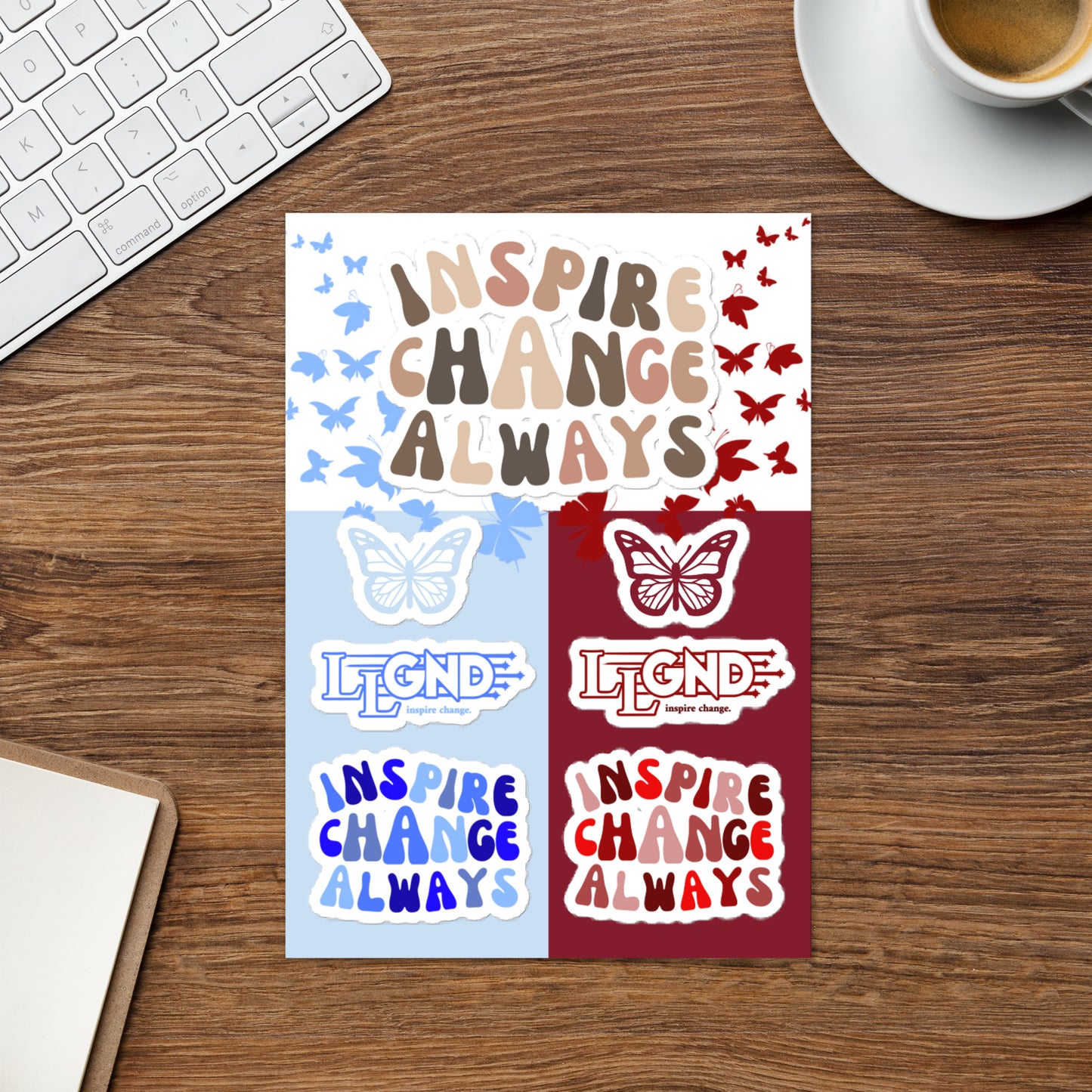 INSPIRE STICKER SHEET
