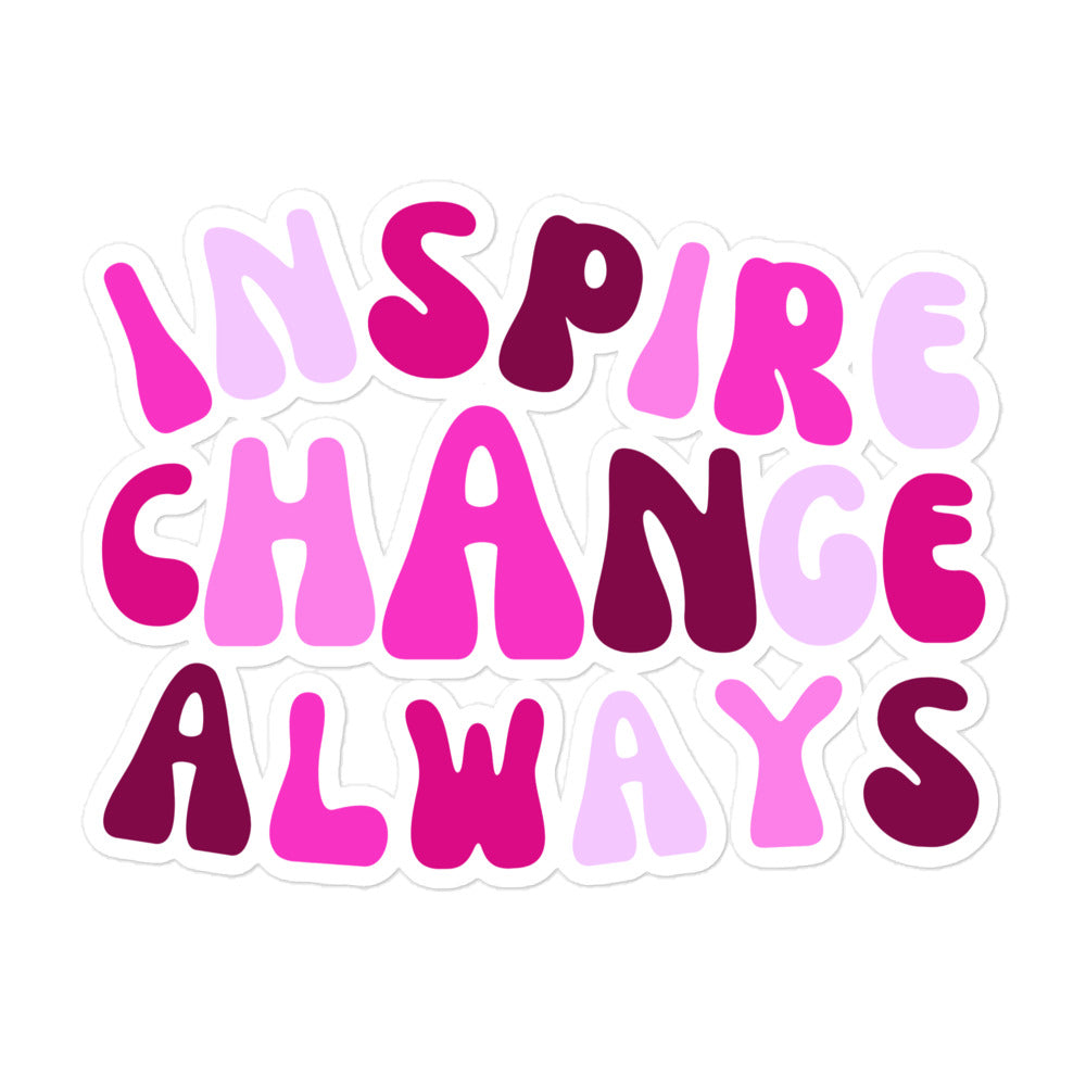 INSPIRE STICKER (ROSE)