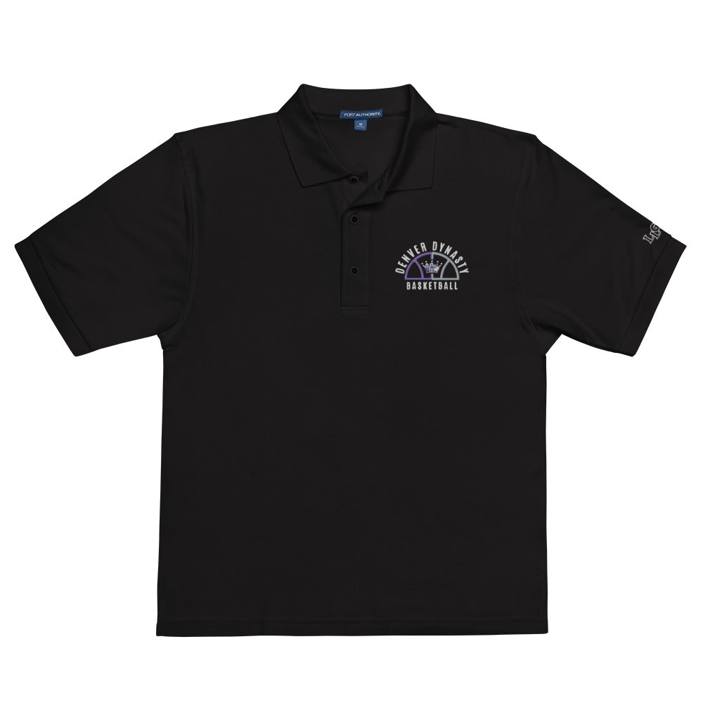 Dynasty Men's Polo Shirt - Black - XXL
