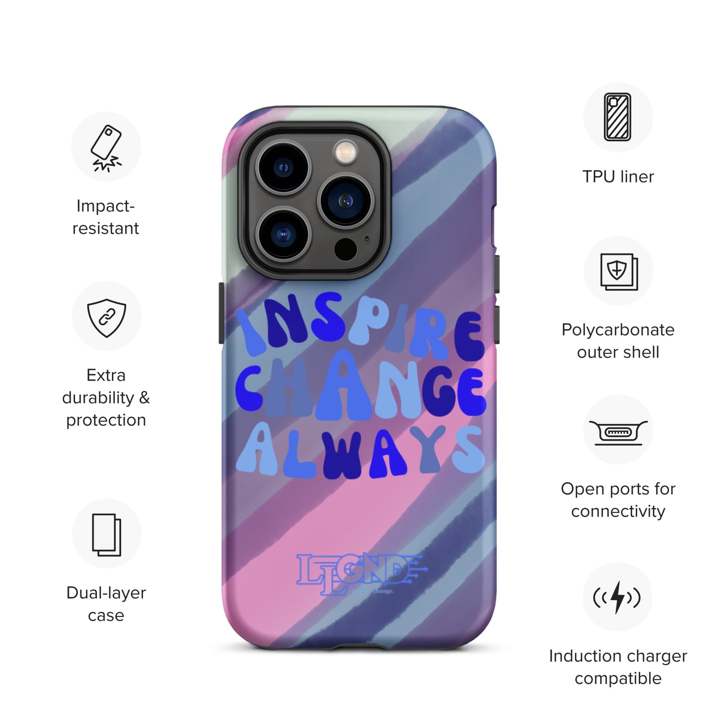 INSPIRE IPHONE CASE (ROYAL)