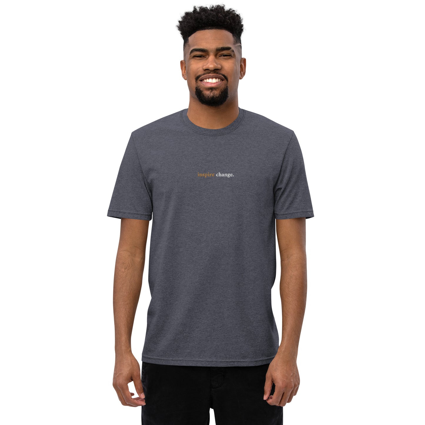 INSPIRE SLOGAN RECYCLED TEE