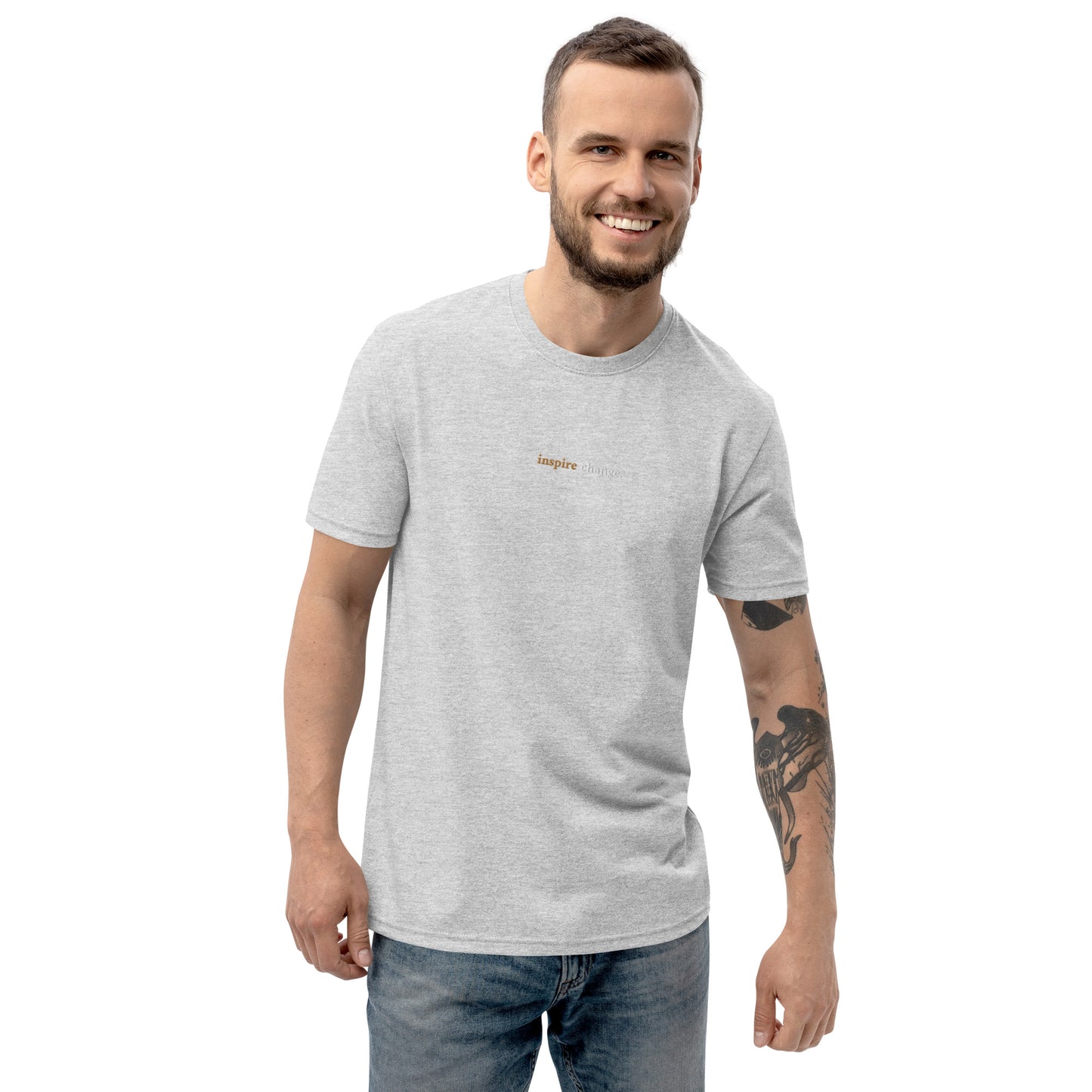 INSPIRE SLOGAN RECYCLED TEE
