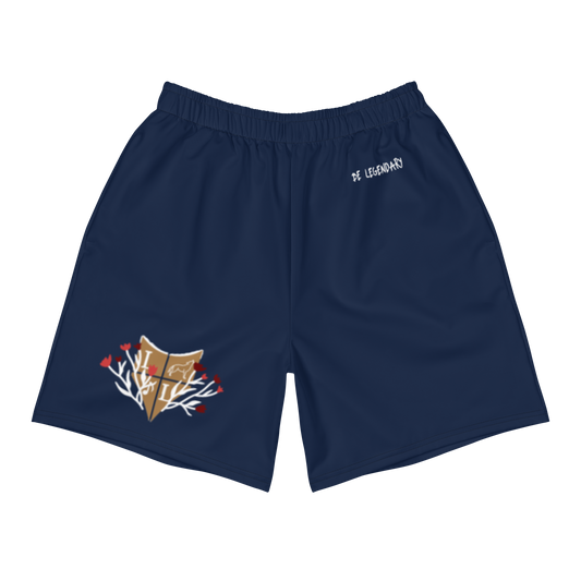 LOGO SHORTS (NAVY)