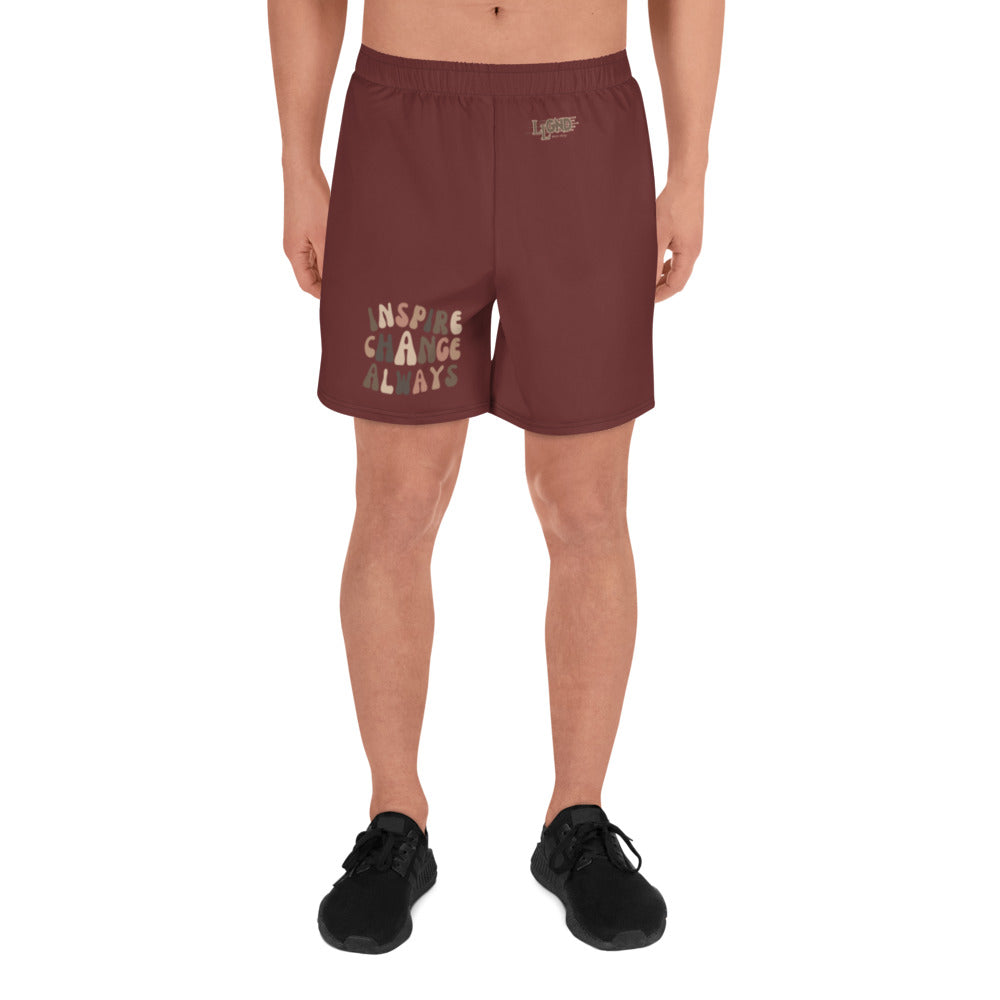 INSPIRE RECYCLED SHORTS (CINNAMON)