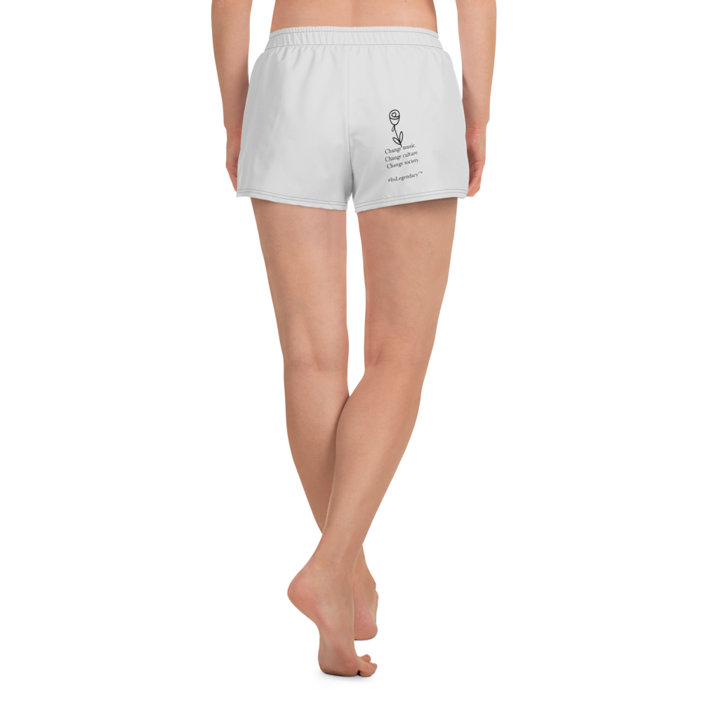 WOMENS LOGO SHORT SHORTS (GRAY)