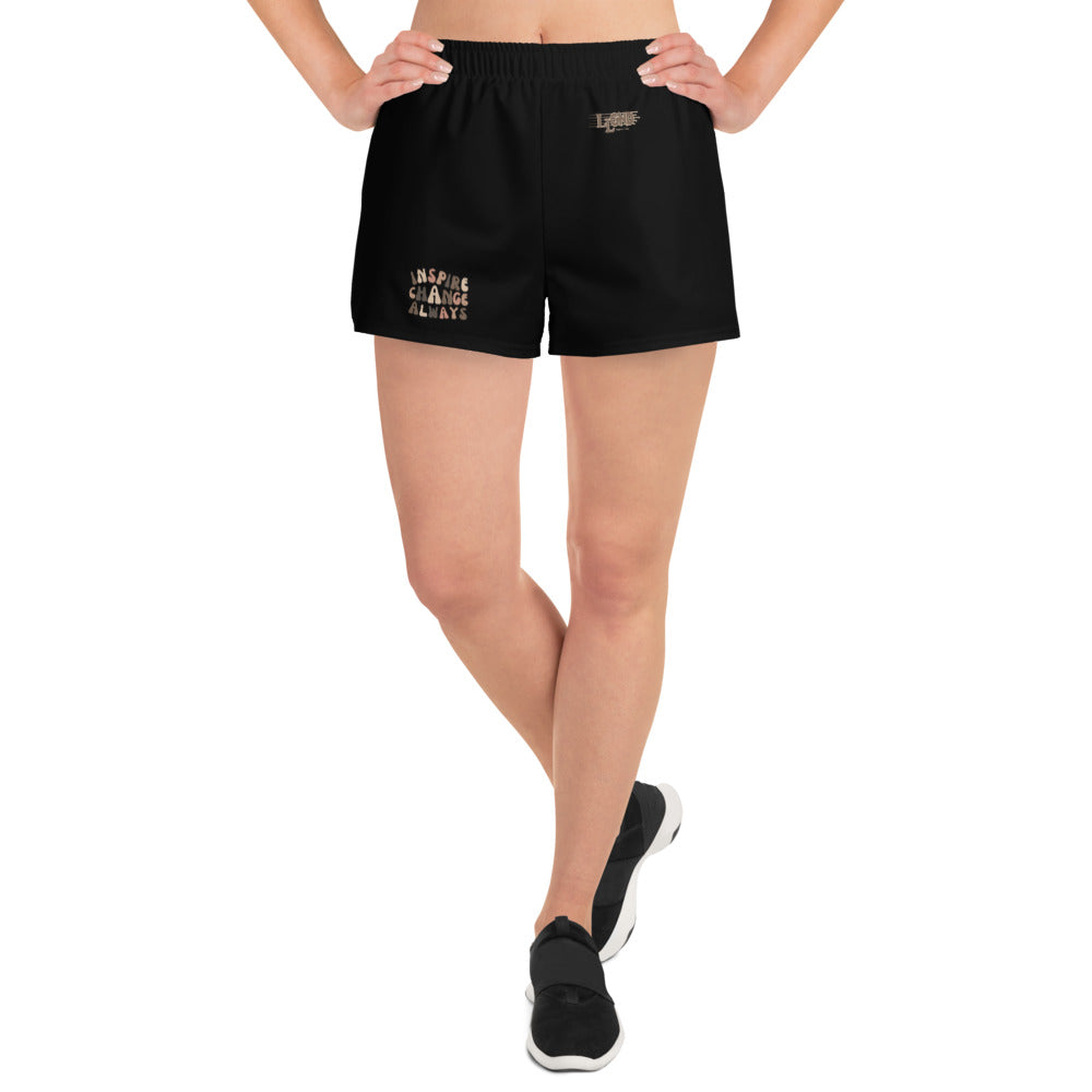 WOMEN'S INSPIRE RECYCLED SHORTS (BLACK)