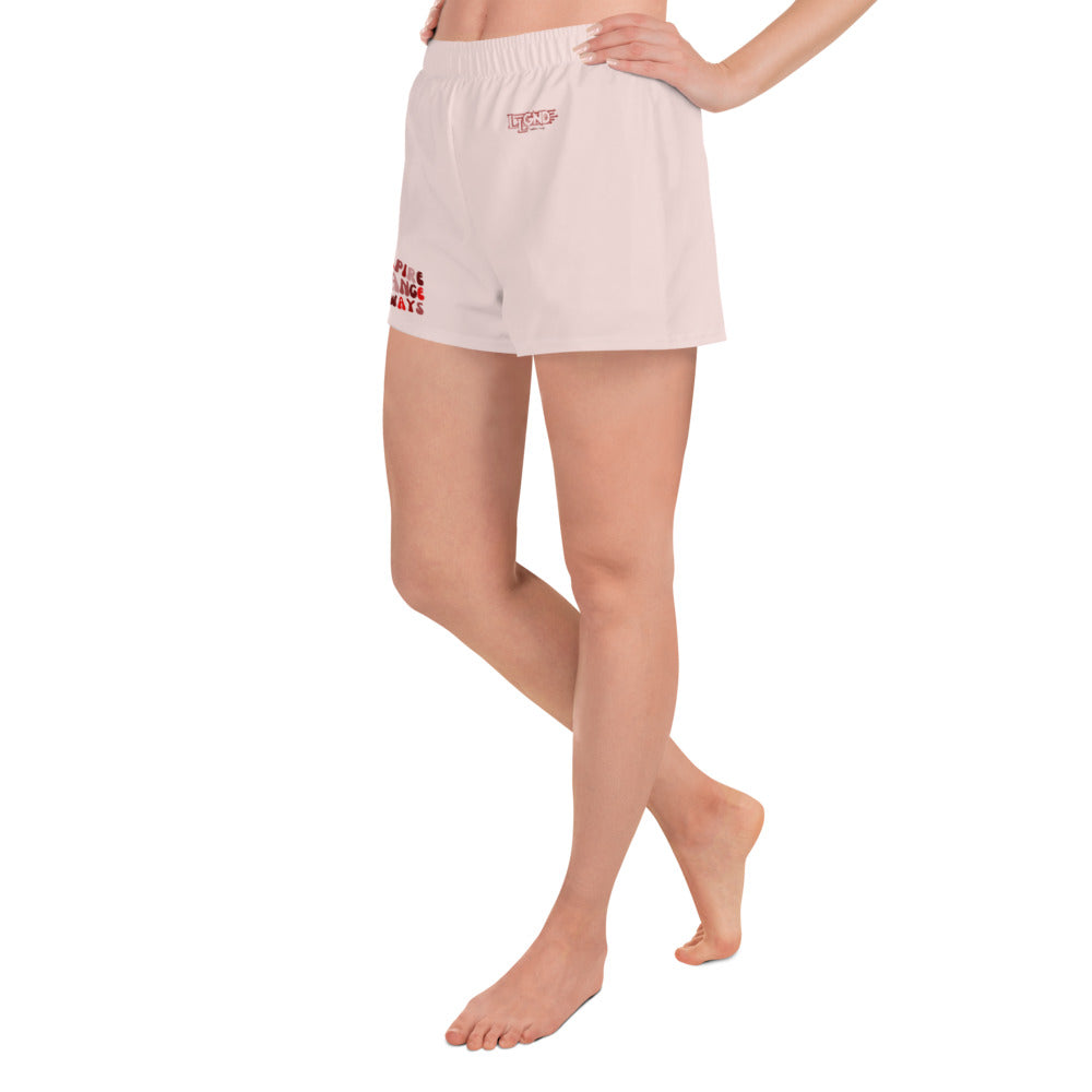 WOMEN'S INSPIRE RECYCLED SHORTS (SCARLET)
