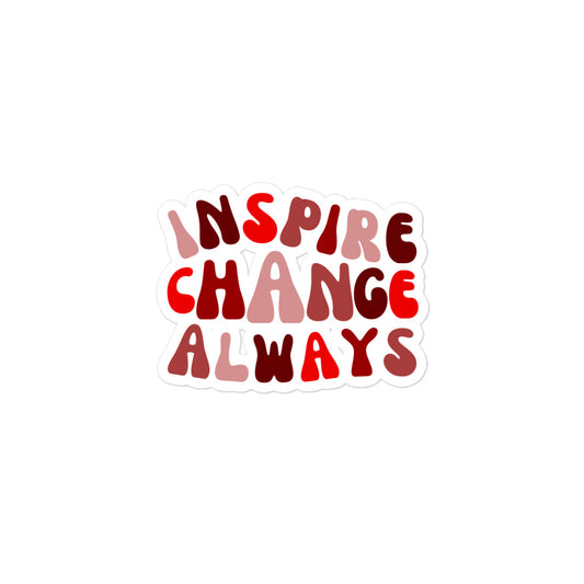 INSPIRE STICKER (SCARLET)