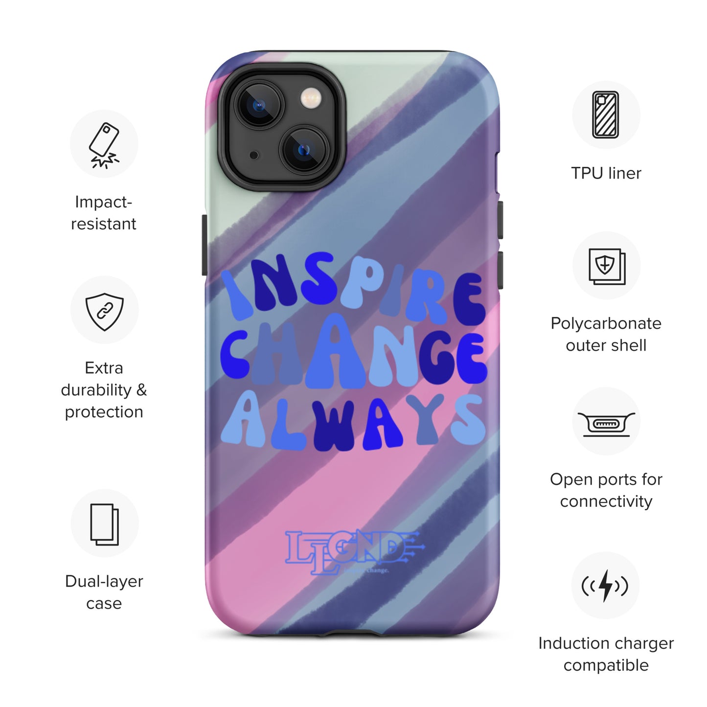 INSPIRE IPHONE CASE (ROYAL)