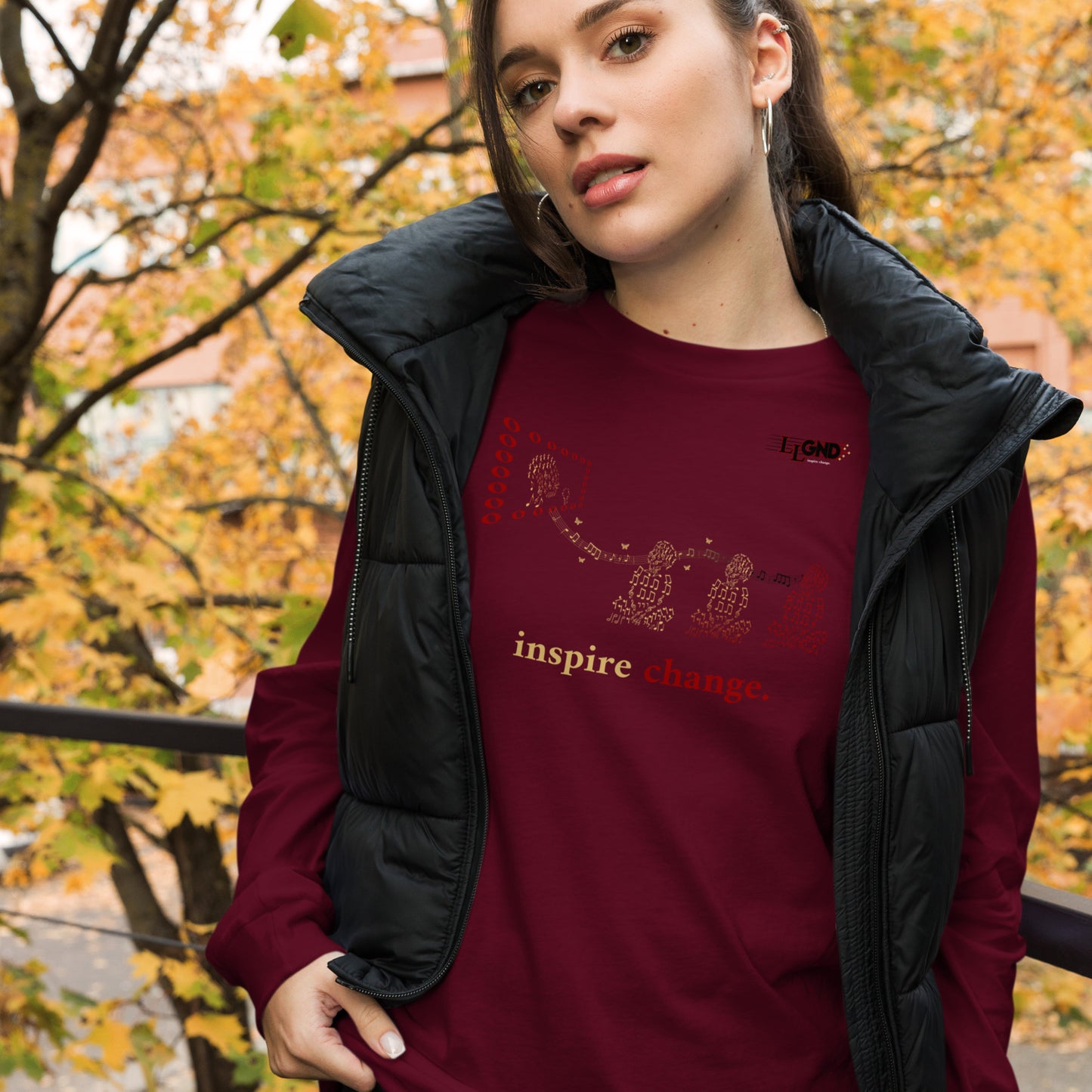 INSPIRE GRAPHIC LONG SLEEVE